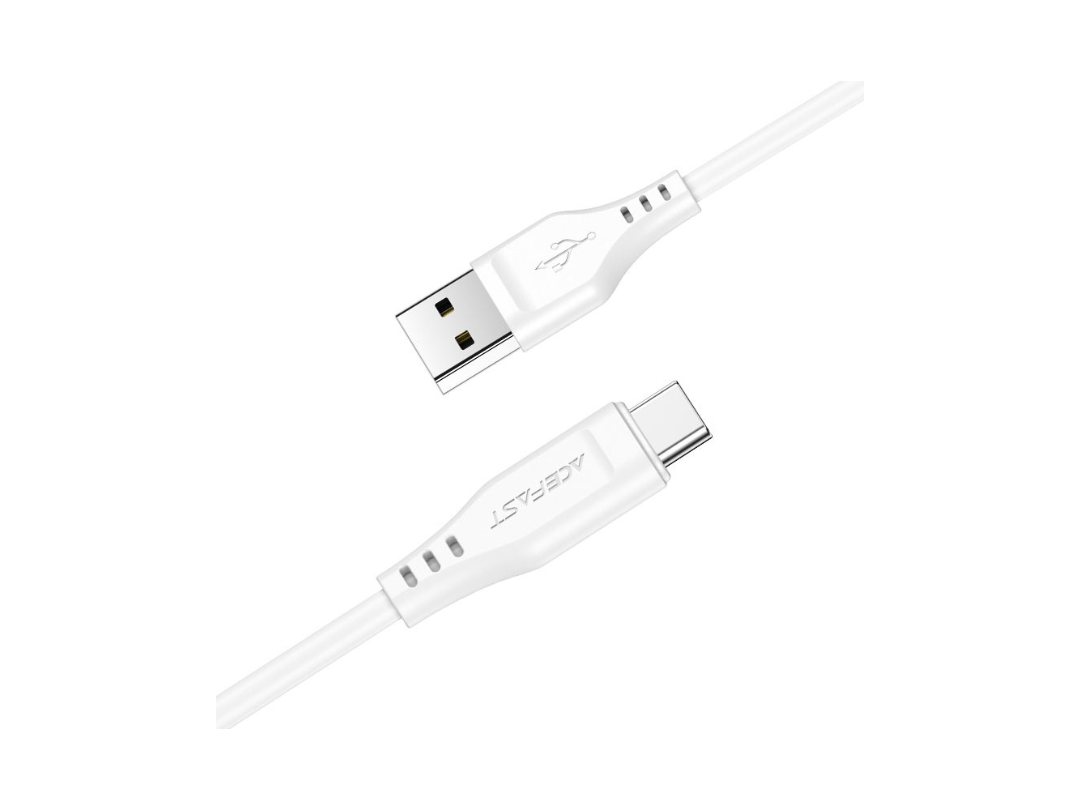 ACEFAST C3-04 USB-A to USB-C Charging Data Cable, 1.2m, 3A ACEFAST C3-04 USB-A to USB-C Charging Data Cable, 1.2m, 3A